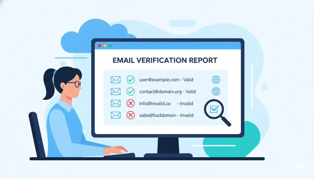 Check if an email address is valid